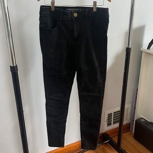 American Eagle Black Jegging Jeans